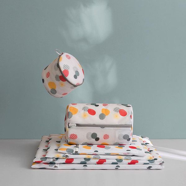 

laundry bag bra washing underwear and socks special printing folding travel outdoor storage bags