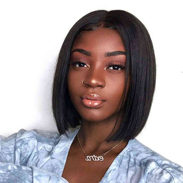 

wig bobo female short hair medium black chemical fiber headgear, Black;brown