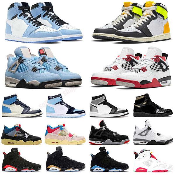 

1 1s with box 2021 arrival shoes twist volt gold mens womens mid obsidian unc chicago trainers sport sneakers 36-463kdm