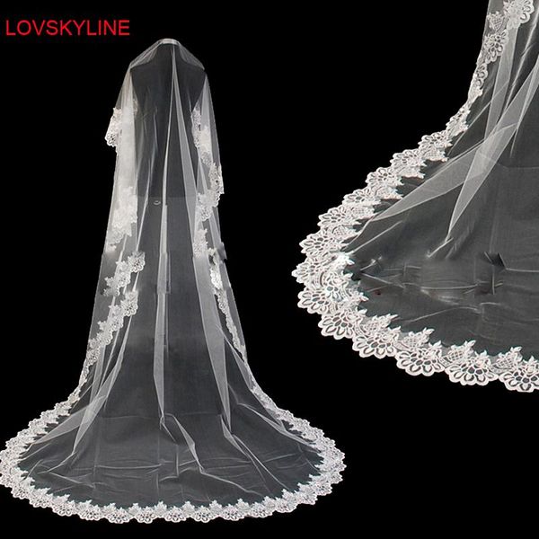 

bridal veils wholesale wedding accessories lace veil white/ivory, Black