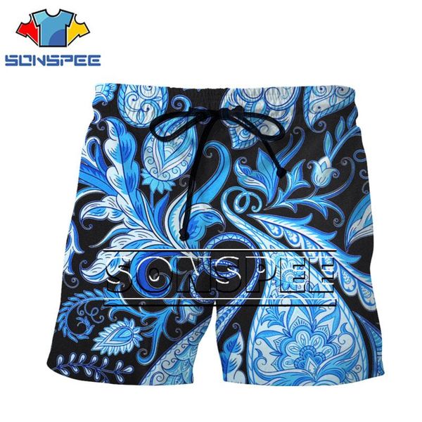 

men's shorts sonspee summer men women 3d printing print actor beach hip hop street fashion sports fitness loose elastic pants cute, White;black