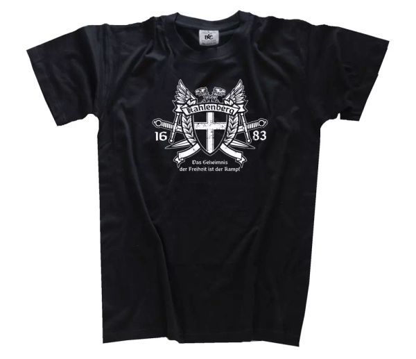 

the battle of kahlenberg -1683 islam christianity islam t-shirt s-3xl, White;black