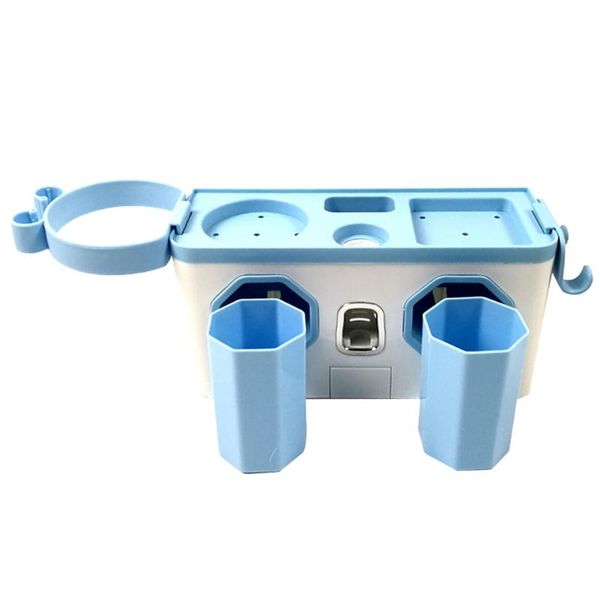 

bathroom storage & organization est toothbrush holder plastic rack wall-mounted magnetic punch