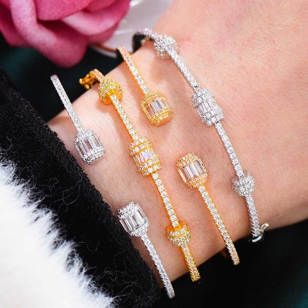 Missvikki di alta qualità nuovo braccialetto caldo romantico lusso splendido braccialetto per le donne della ragazza matrimonio festa di fidanzamento mostra gioielli Q0722