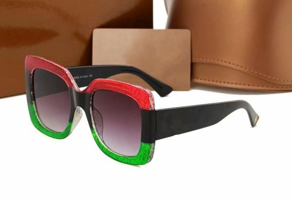 Designer-Sonnenbrillen, UV400, Markenbrillen, Outdoor-Sonnenbrillen, Bambusform, PC-Rahmen, klassischer Damen-Luxus für Damen 5666