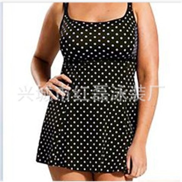 

factory24jc fat 2020 new large woman's skirt swimsuit xl-6xl double shoulder sling bikini, White;black