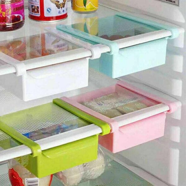 

storage bottles & jars kitchen slide fridge er space saver rack organizer case shelf holder box