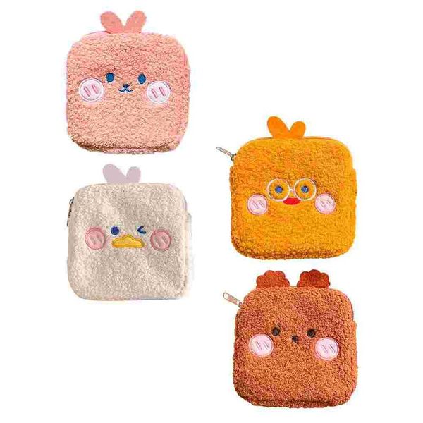 

storage bags 4pcs sanitary napkin tampon (assorted color)