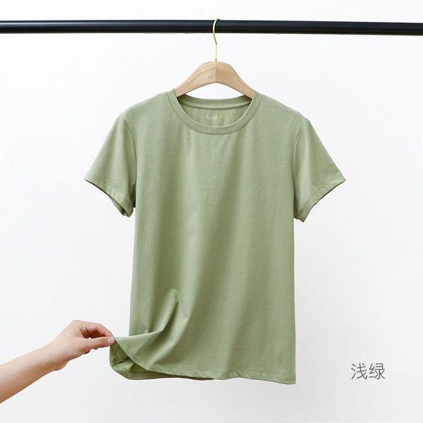 

women's t-shirt summer leisure soft cotton, White