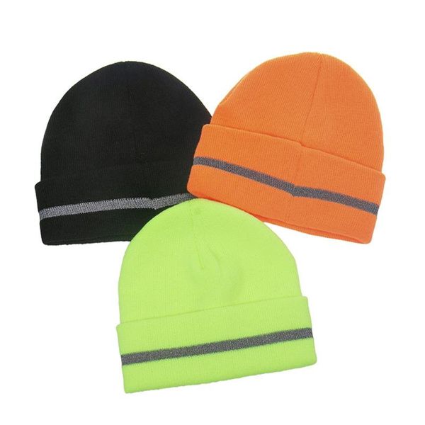 

beanies 1 pcs hat casual for men women warm knitted winter fashion solid hip-hop beanie cap color hats
