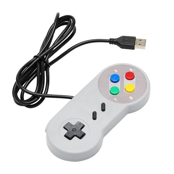 

mini usb wired joypad joystick for snes/nes retro game controller 150cm gamepad tv video console/windows 98 /xp m controllers & joysticks