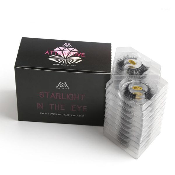 

wholesale eyelashes 10/20 pairs 3d mink lashes natural long soft thick false makeup faux cils in bulk1