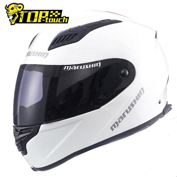 

motorcycle helmets marushin fiberglass helmet full face casco moto anti-fog motocross riding 3c certification women men