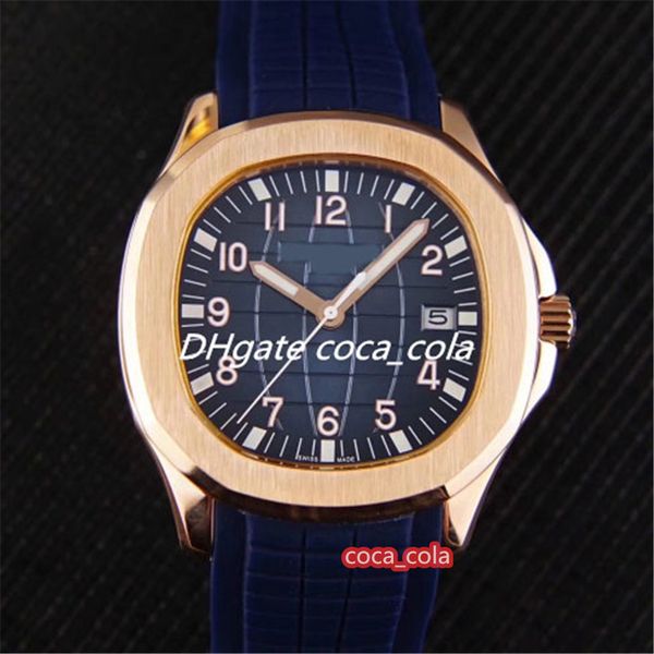 MP Factory Роскошные высококачественные часы высочайшего качества 40 мм AquaNaut 5167A-001 Классическая серия из нержавеющей стали Cal.9015 Движение автоматические часы Mens J17-2