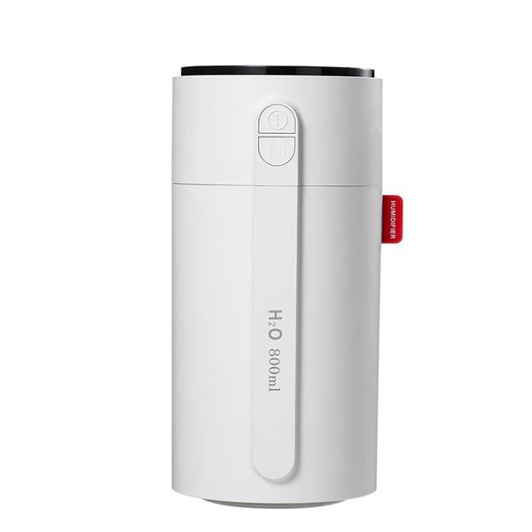 

humidifiers smart mini usb humidifier diffuser double spray nozzle big fog deskmist maker sprayer warm night light purifier