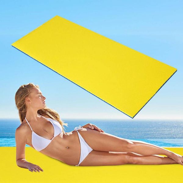 

inflatable floats & tubes swimming pool float water blanket floating pad smooth soft comfortable mat for sunbathing swim accessory