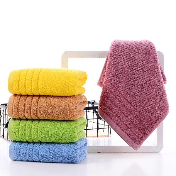 

towel 1pc pure fresh twill candy style face wash 100% cotton soft super absorbent suitable for children bathroom