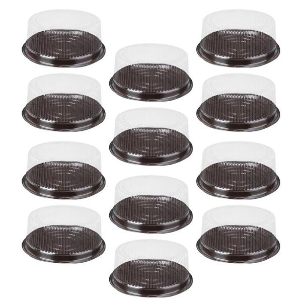 

gift wrap 30pcs cake boxes cheese cases transparent dessert (coffee)