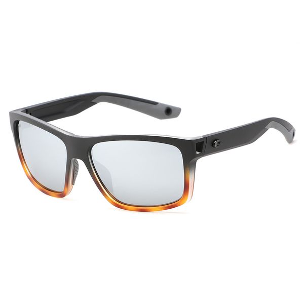 

designers sunglasses for women costa sunglasses mens uv400 580p high-quality polarized pc lens color coated tr-90&silicone frame - slack tid, White;black
