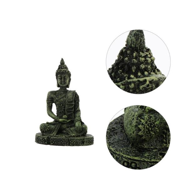 

decorations aquarium resin ornament sitting statue fish tank landscape accessory