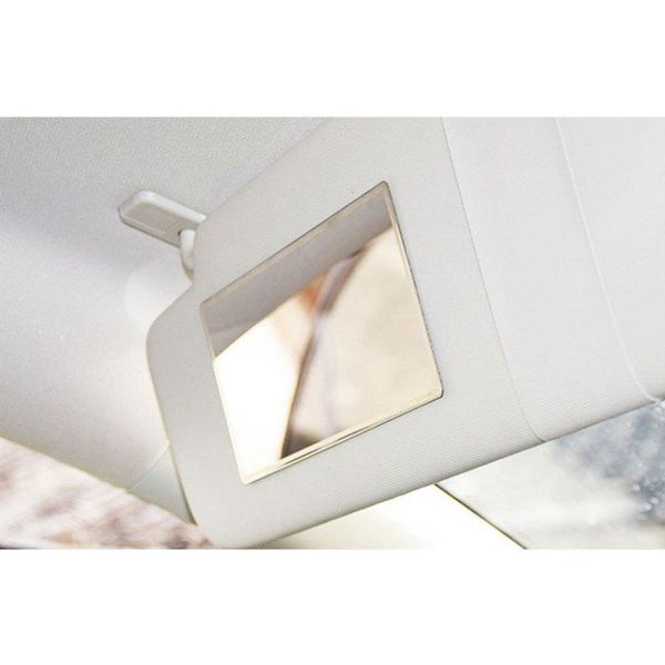 

mirrors 2021 1pc car interior stainless steel portable makeup mirror auto visor hd cosmetic universal