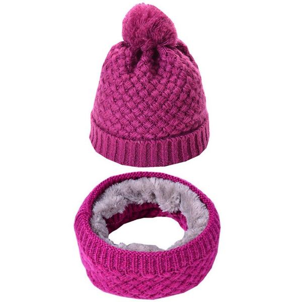

hats, scarves & gloves sets 2021 pom poms winter men women hat scarf set fashion solid warm hats knitted beanies cap thick female, Blue;gray