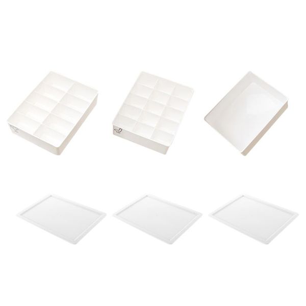 

storage drawers 3pcs bra container underwear case socks organizer with lid