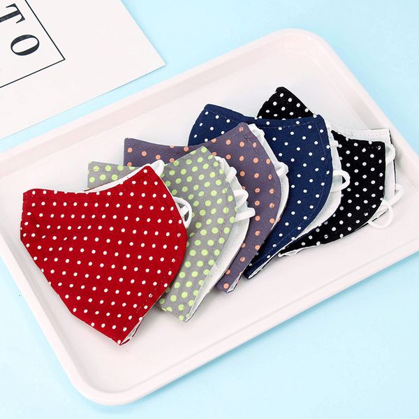 

and dustproof simple fabric sunscreen 3d thin cotton printed mask with filter mouth
