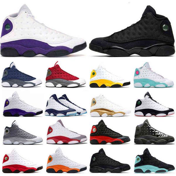 

discount 13s university gold jumpman basketball shoes 13 dark powder blue red flint court purple bred aurora green mens trainers sports