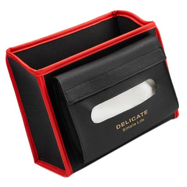 

car organizer 1pc hanging box seat storage container trash bag