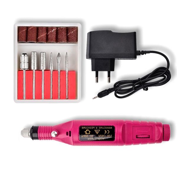 

nail drill & accessories 1set 20000rpm electric machine manicure pedicure salon professional