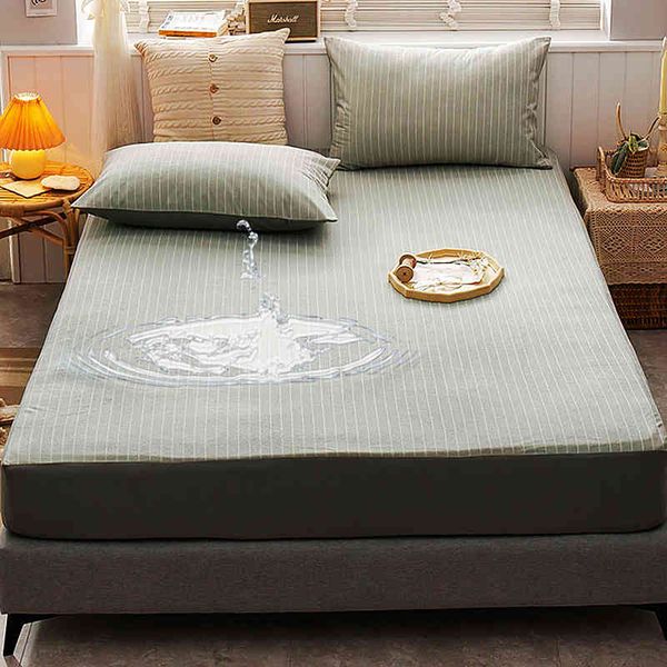 

bedding sets kuup 100% cotton waterproof fitted sheet solid color sheets with elastic band soft cover  king size mattress xeyq