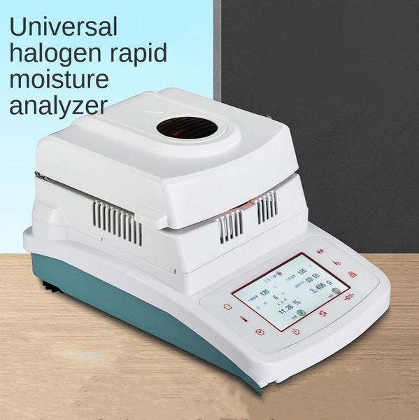 

lab supplies wood, tea, dsh-10a grain halogen automatic rapid moisture analyzer, tester, measuring instrument, detector