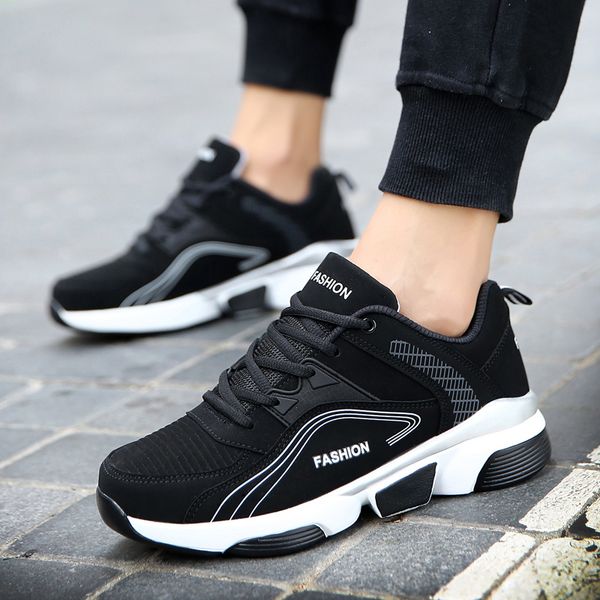 

fashion leahter women mens running shoes black white red volt code: lx32-8816 sports trainers sneakers size eur 39-44