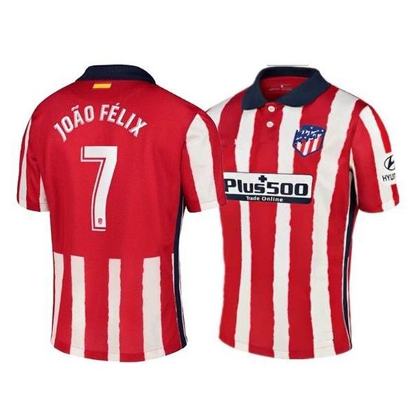 

atletico madrid 20-21 home second away football training suit, Black;white