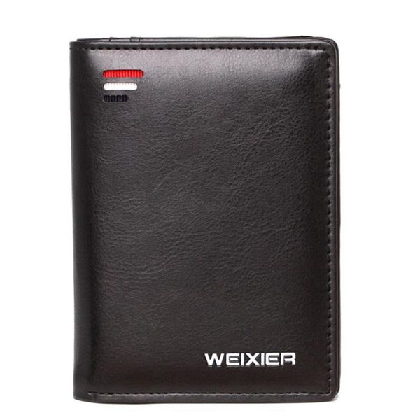 

wallets casual men wallet brand designer zipper hasp small male pu leather short coin purse card holder carteira, Red;black