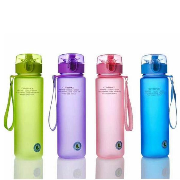 

water bottles 400ml 560ml bpa leak proof sports bottle tour hiking portable