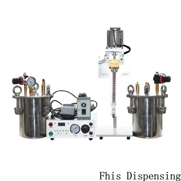 

pneumatic tools precision dispensing valve pressure tank for epoxy potting automatic ab double liquid irrigation machine