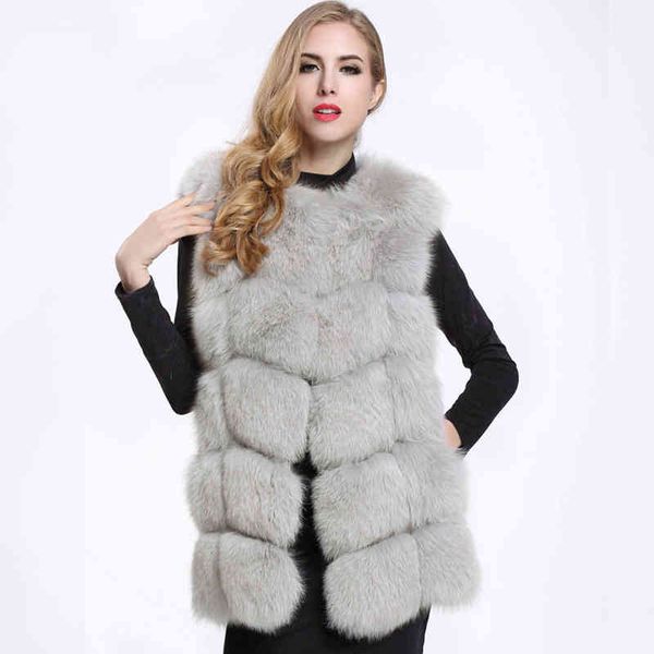 

women's fur & faux womens winter waistcoat jacket coat vest gilet for women warm long sleeveless outwear slim tov1, Black