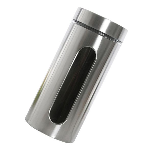 

stainless steel storage tank kitchen visible glass sealed (950ml) bottles & jars