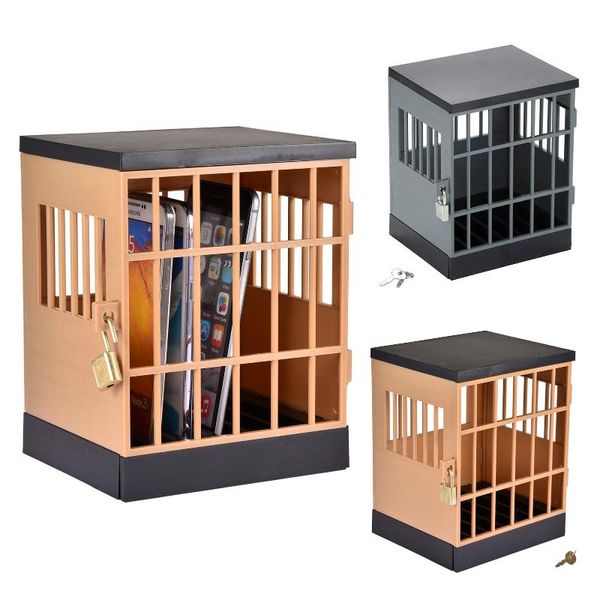 

cell phone mounts & holders lock box jail with key holds up to 6 devices