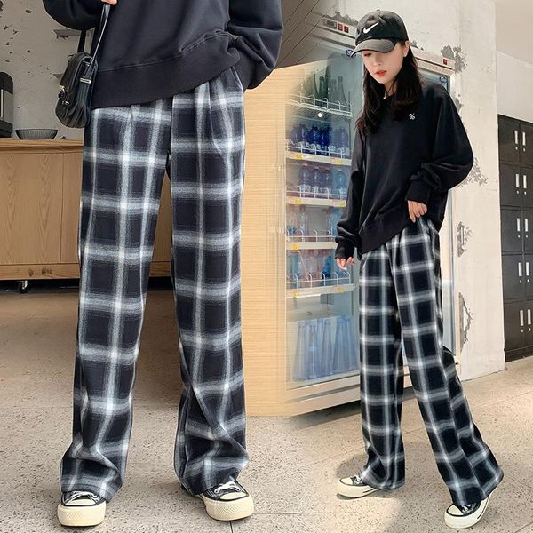 

2035# maternity pants spring autumn loose adjustable elastic waist belly support trousers bottoms, White
