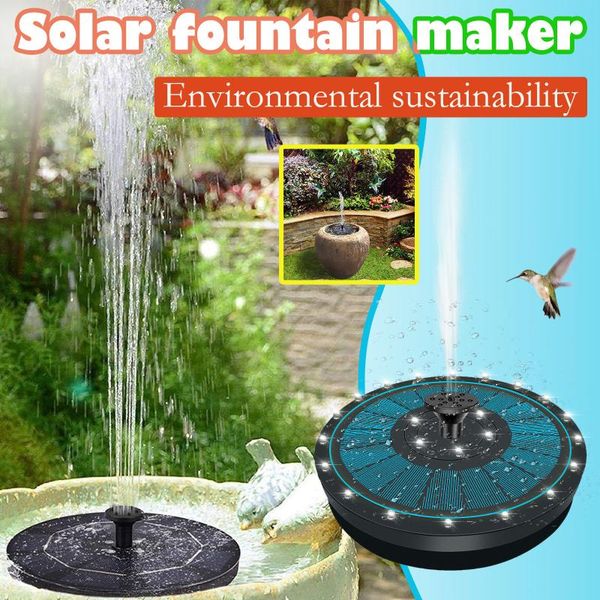 

home courtyard garden bird baths solar fountains floating outdoor pool water feature decorations