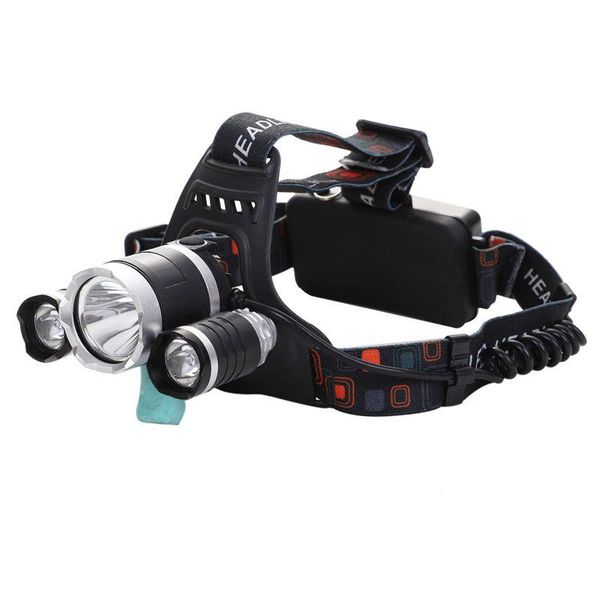 

bike lights abzb-6000lm 3 led xm-l2 t6 head light lamp headlight+2x18650 battery+eu charger