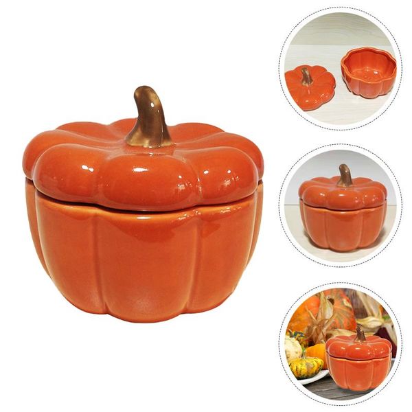 

candle holders 1pc ceramic pumpkin candlestick decorative holder adorn orange