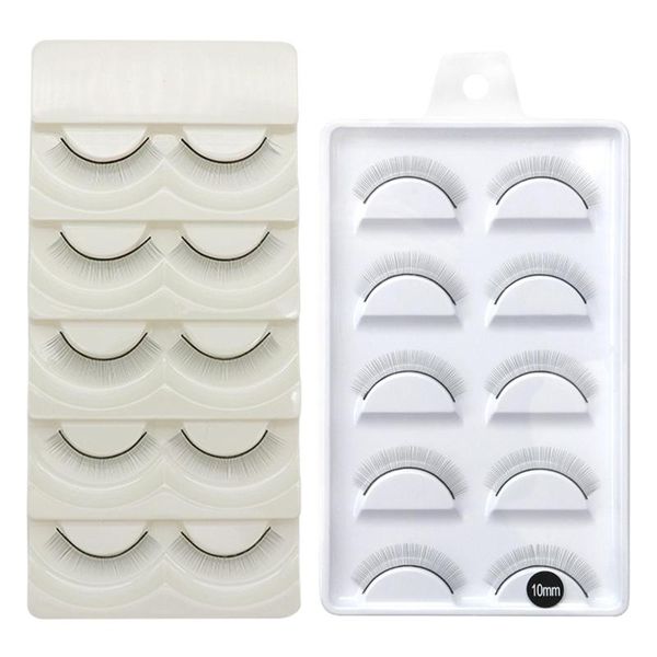 

false eyelashes 10pcs fake natural for eyelash extension wedding diy