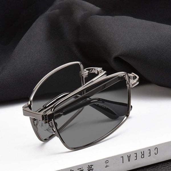 

sunglasses folding titanium myopia eyeglasses men optical glasses nearsighted eyewear with case, White;black