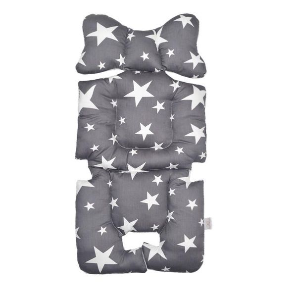 

stroller parts & accessories 1pcs buggy mattresses pillow child carriage thicken warm cushion baby print pad car seat trolley chair