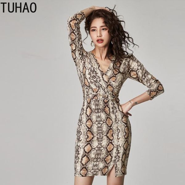 

night club dress for women autumn pencil women's snake print vestidos vintage sheath bodycon party dresses wm31 casual, Black;gray