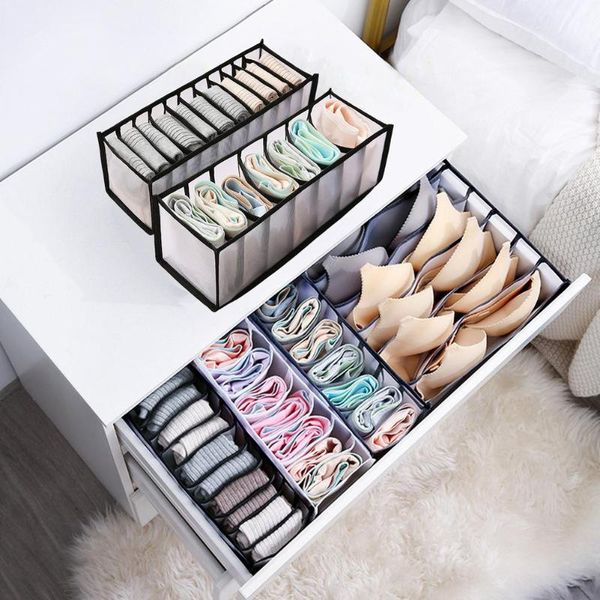 

storage drawers three specifications of underwear boxed socks artifact put bra drawer type compartment wardrobe finishing grid